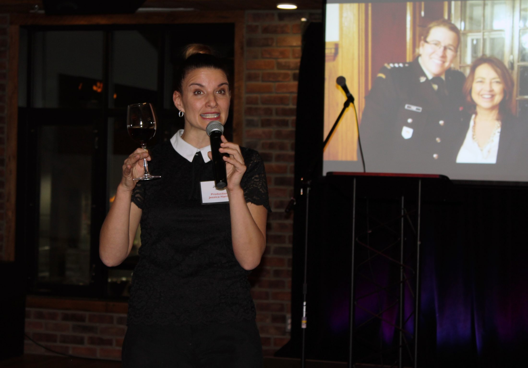 Jessica Harnois dégustation de vin